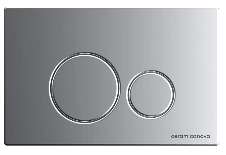 Система инсталляции для унитазов Ceramica Nova Envision Round CN1001M с кнопкой хром матовая
