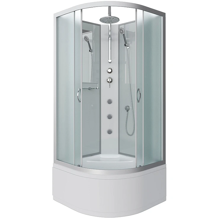 Душевая кабина Niagara Classic 90x90см NG-2308 профиль хром