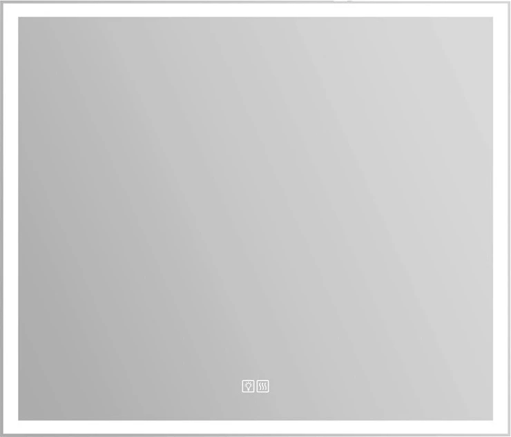 Зеркало BelBagno 90 SPC-GRT-900-800-LED-TCH-WARM с подсветкой и подогревом