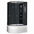 Душевая кабина Niagara Ultra 115х80см NG-214N R профиль черный
