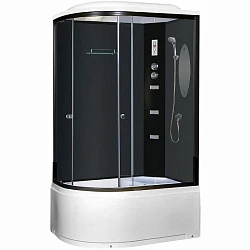 Душевая кабина Niagara Ultra 115х80см NG-214N R профиль черный