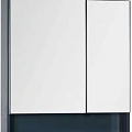 Зеркало-шкаф Aquanet Виго 80 сине-серый