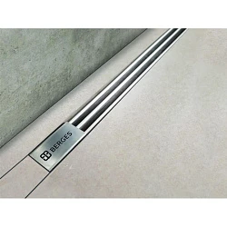 Душевой лоток Berges Super Slim 60 091152 хром