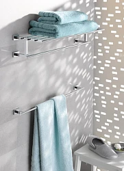 Полка Grohe Essentials Cube 40512001 для полотенец, хром