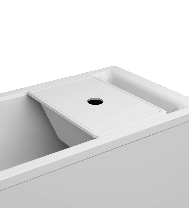 Акриловая ванна AM.PM Gem 150x70 W90A-150-070W-A белая глянцевая