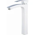 Смеситель для раковины Gappo G1007-18 белый / хром