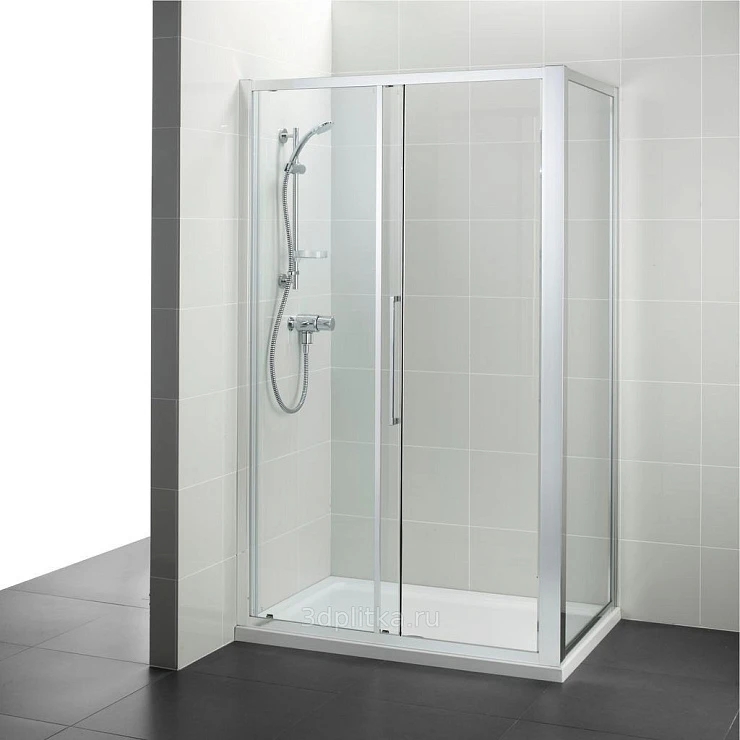 Боковая стенка Ideal Standard Kubo T7176EO 90 стекло прозрачное/серебро
