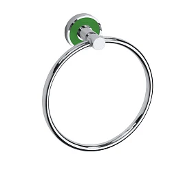 Кольцо для полотенец Bemeta 104104068a зелёный