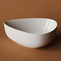 Раковина накладная Ceramica Nova Element CN5026 белая глянцевая