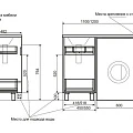 Тумба с раковиной Эстет Dallas Luxe 110 L ФР-00001965 белая глянцевая