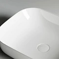 Раковина накладная Ceramica Nova Element CN6008 белая глянцевая