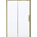 Душевая дверь в нишу Veconi Vianno 120см VN70G-120-01-C4 профиль золото, стекло прозрачно