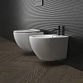 Биде подвесное Ceramica Nova Forma CN3010 белый глянец