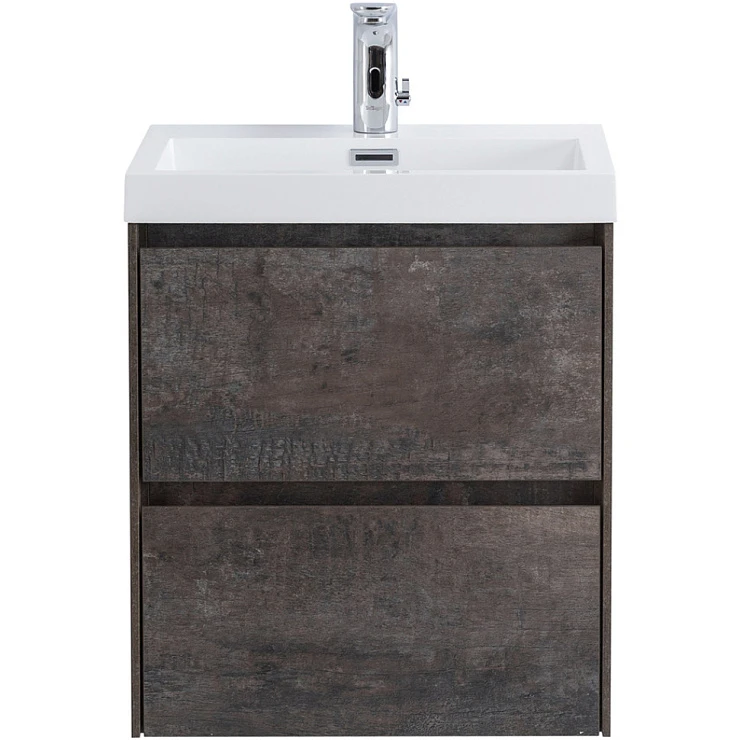 Тумба с раковиной BelBagno Pietra Mini 50 темное дерево