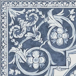 Декор Алмаш угол cиний 30x30x0,8, 1, шт