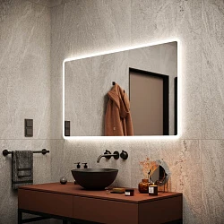 Зеркало для ванной комнаты SANCOS Arcadia 1200х700 с подсветкой, AR1200