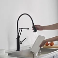 Смеситель для кухни Aquatek Европа AQ1388MB матовый черный