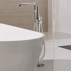 Напольный смеситель для ванны с душем Grohe Essence New 23491001 хром
