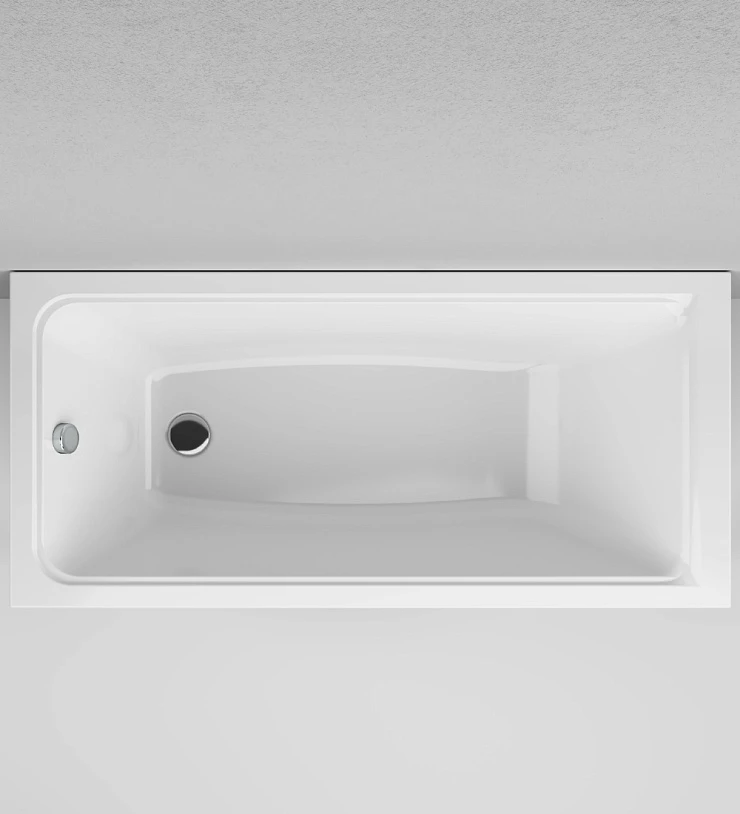 Акриловая ванна AM.PM Gem 150x70 W90A-150-070W-A белая глянцевая