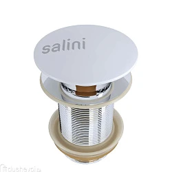 Донный клапан для раковины Salini D 505 16421WG белый глянец
