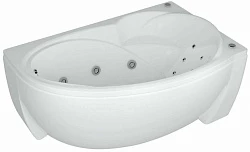 Акриловая ванна Aquatek Бетта 170x95 R с гидромассажем и экраном BET170-000001