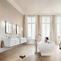 Напольный смеситель для ванны с душем Grohe Grandera 23318000 хром