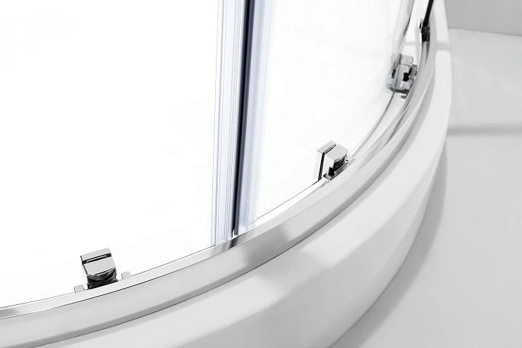 Душевой уголок Cezares Molveno 90x90см MOLVENO-R-2-90-C-Cr-IV профиль хром, стекло прозрачное