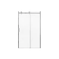 Душевая дверь в нишу Bravat Wave 120x200см BD120.4102S профиль хром, стекло прозрачное