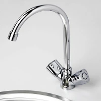 Смеситель Wasserkraft Amper 2907 для кухонной мойки