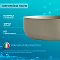 Раковина накладная Ceramica Nova Element CN6022MC бежевая матовая