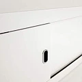 Экран МДФ купе 160см 445819 белая эмаль