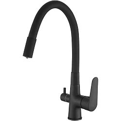 Смеситель для кухни ESKO Coral CL 03 B Total черный