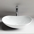 Раковина накладная Ceramica Nova Element CN6015 белая глянцевая