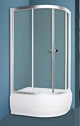 Душевой уголок Golden Frog 80x100см SRGF-040 профиль хром, стекло прозрачное