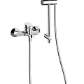 Смеситель для ванны с душем ARROW AG3628CP-TZ с душевым гарнитуром и штангой, хром