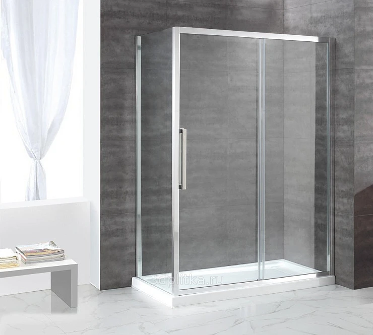 Боковая стенка Cezares LUX-SOFT-W-80-FIX-C-Cr-IV