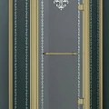 Душевой уголок Cezares Retro 90x90 RETRO-P-1-90-PP-Br-R профиль бронза, стекло рифленое с узором