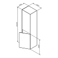 Шкаф-пенал AM.PM Inspire 2.0 40см M50ACHX0406WM белый матовый