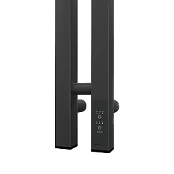 Полотенцесушитель электрический Bonna Helios 1200x60 BNP-EI2QF-dt1206Gt графит