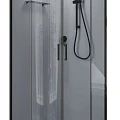 Душевая кабина Aquanet Passion EVO R black 90x90см 267258 набор 3