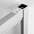 Душевой уголок Wasserkraft Berkel 120x80см 48P06 профиль хром, стекло прозрачное