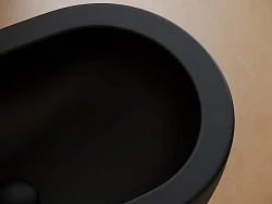 Биде подвесное Ceramica Nova Uno CN11002MB черное матовое