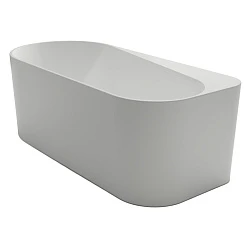 Акриловая ванна AZARIO FANO 170х80х60 с сифоном и металлической рамой FAN17080 R белая глянцевая