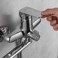 Смеситель для ванны с душем Aquatek Вега AQ1042CR хром