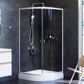Душевой уголок AM.PM X-Joy 90x90 W88G-205-090MT профиль хром, стекло прозрачное