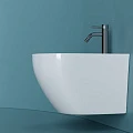 Биде подвесное Ceramica Nova Uno CN11002 белый глянец