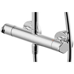 Душевая стойка Bravat Waterfall F939114C-A5-RUS хром