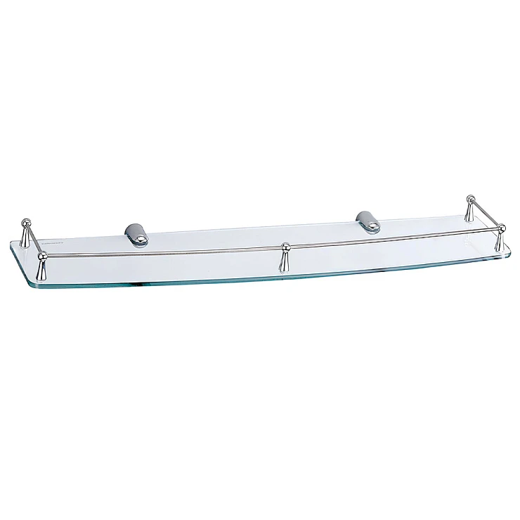 Полка Wasserkraft K-555 с ограничителем, хром