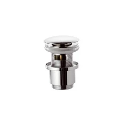 Донный клапан Remer RR 905 CC 2 с переливом, хром