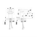 Смеситель для раковины Lemark Status LM4446C хром